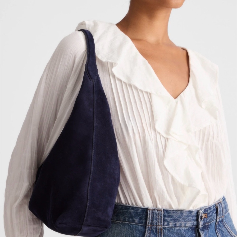 Madewell Mylie Shoulder Bag in Midnight Navy - Picture 3 of 3